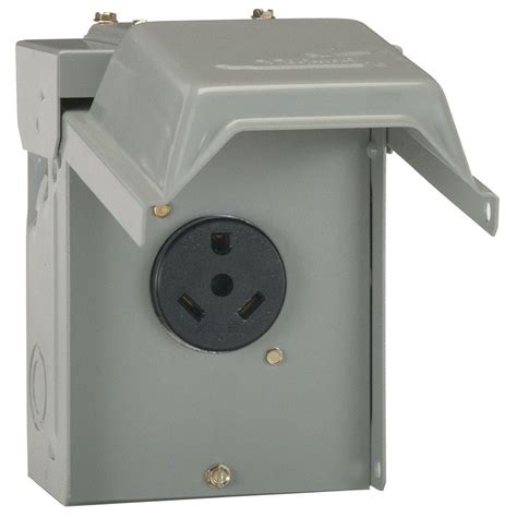 30 amp rv electrical outlet box|replacement 30 amp rv plug.